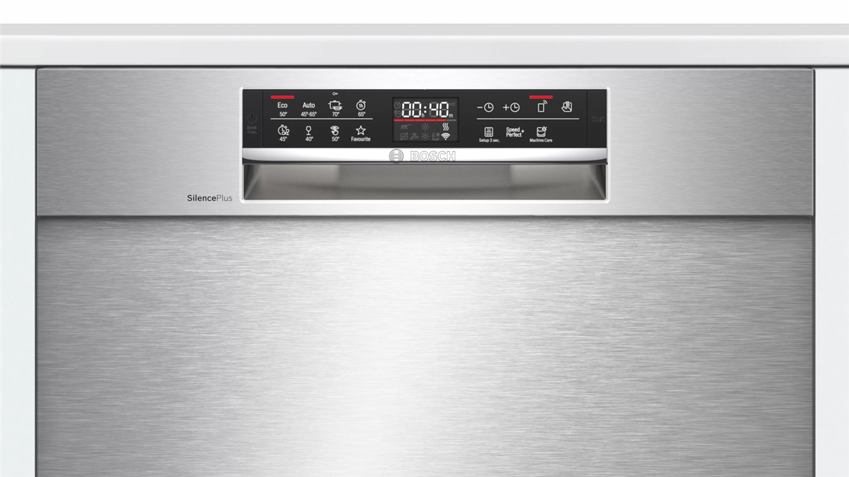 Máy rửa bát Bosch SMU6ECS57E lắp đặt âm tủ